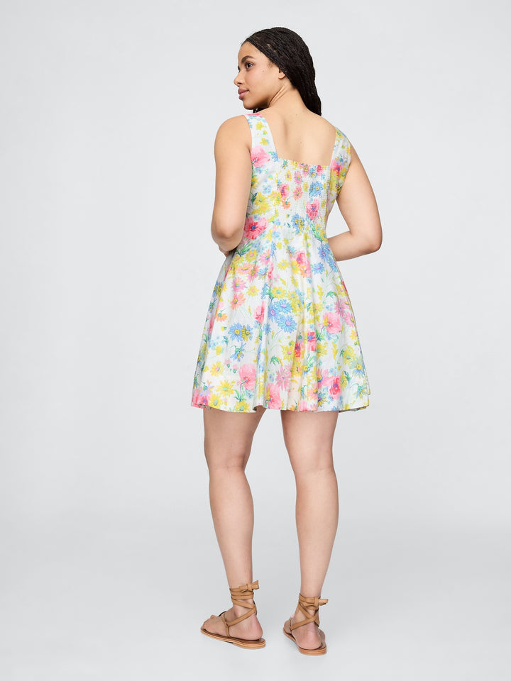 Gap Linen-Blend Mini Dress