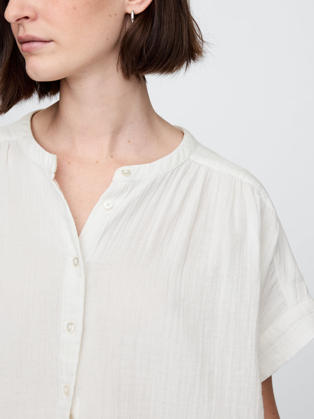 Gap Crinkle Gauze Dolman Shirt