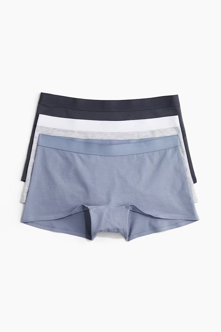 H&M 3-PACK COTTON BOXER BRIEFS