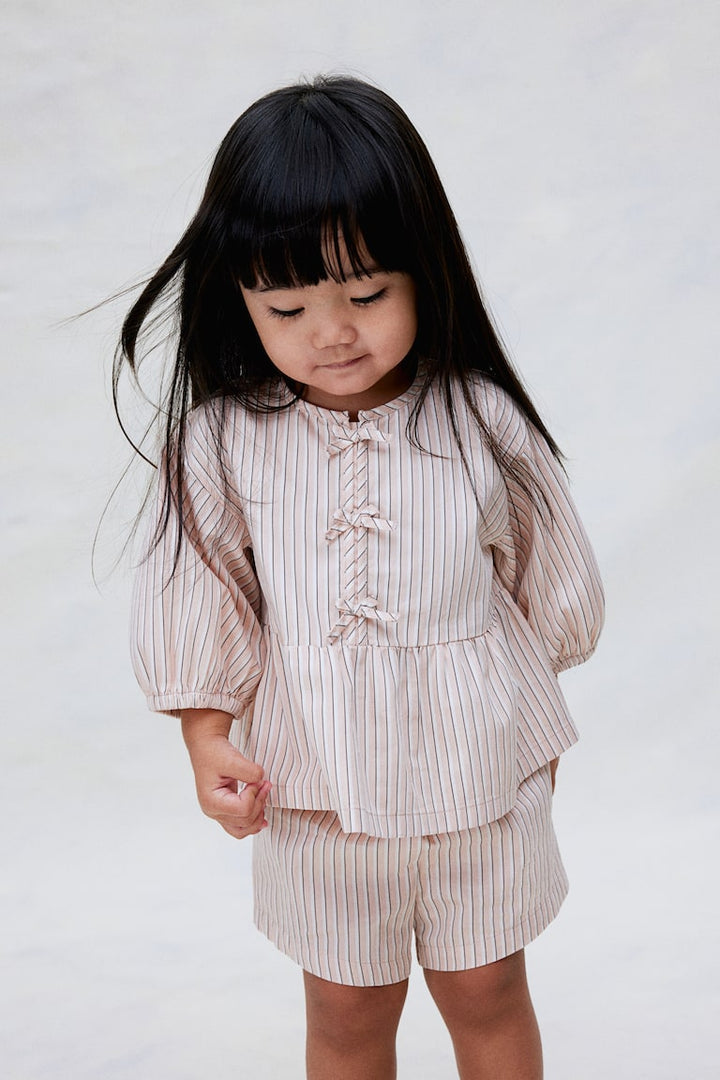 H&M 2-piece Cotton Poplin Set