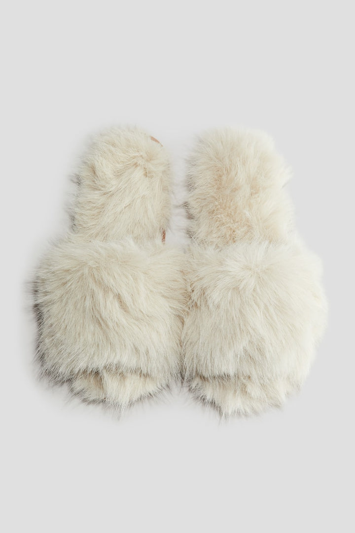H&M Fluffy Slippers