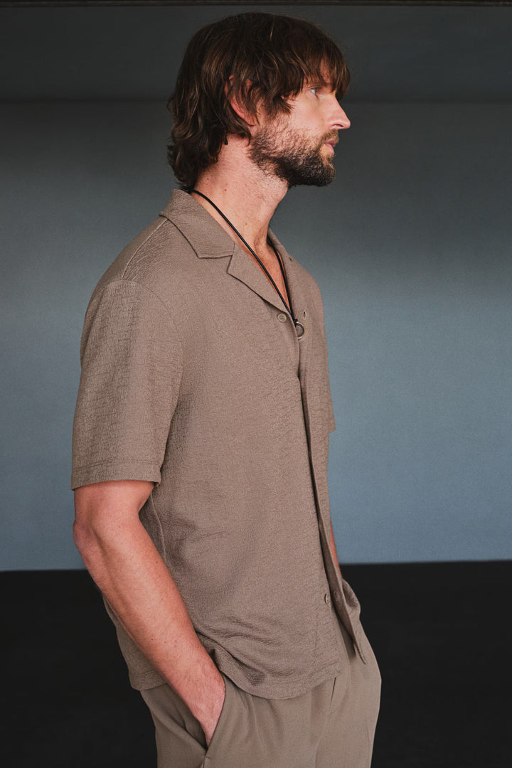 H&M Regular-Fit Jersey Resort Shirt