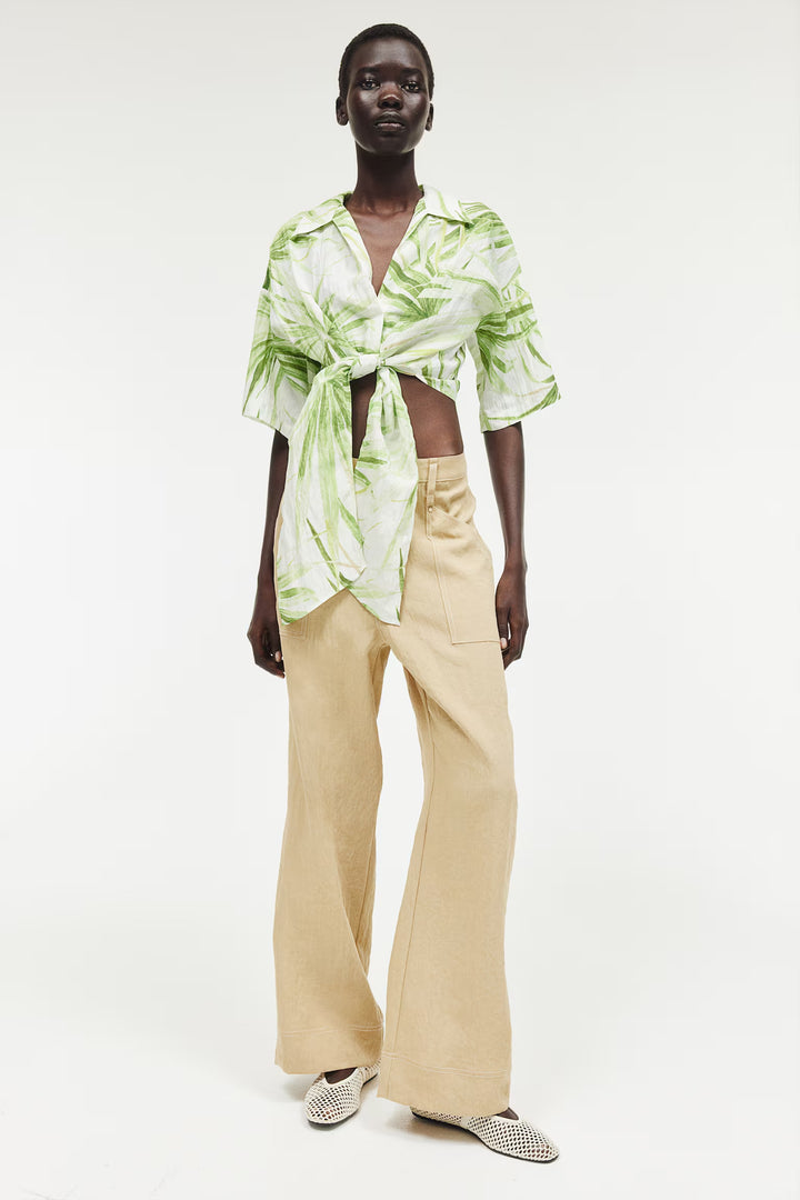 H&M Blouse with Tie Detail