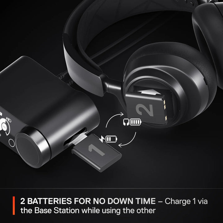 SteelSeries Arctis Nova Pro Wireless Omni-Platform Gaming Headset for Xbox Series X and S, Xbox One, Black