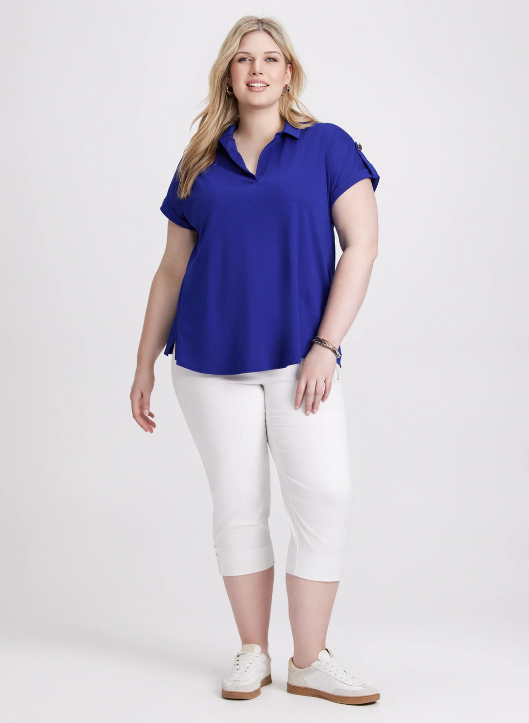 LAURA High-Rise Bengaline Capris