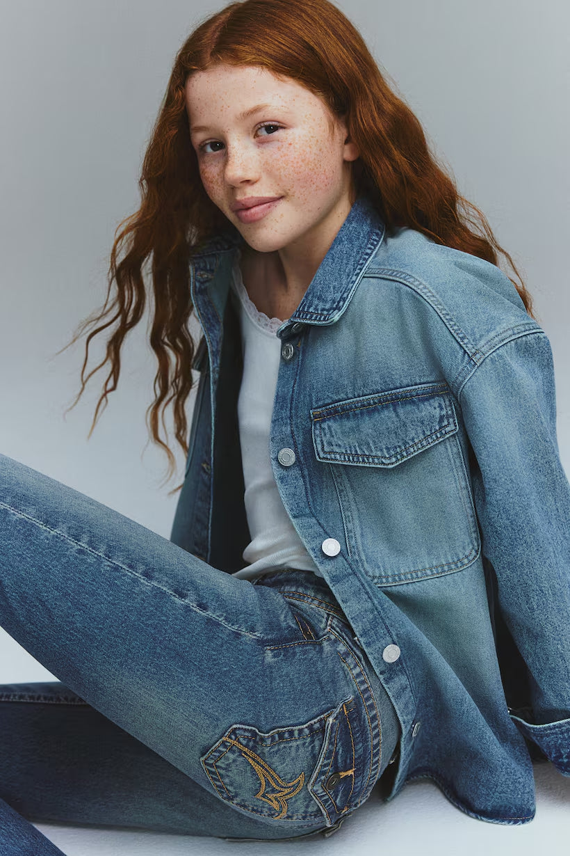 H&M Flared Leg Low Jeans