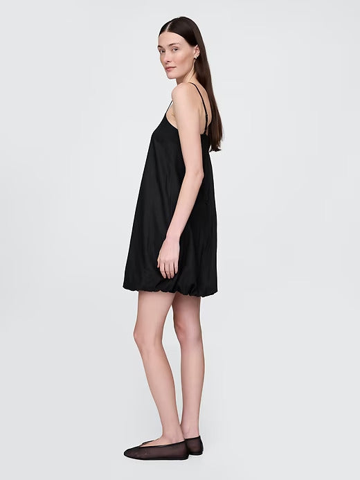 Gap Linen-Blend Mini Bubble Dress