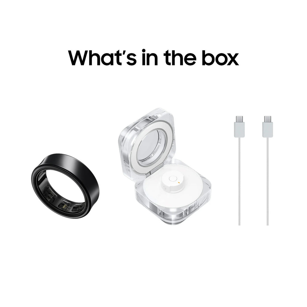 Samsung Galaxy Ring, AI Smart Ring, Size 8, Titanium Gold