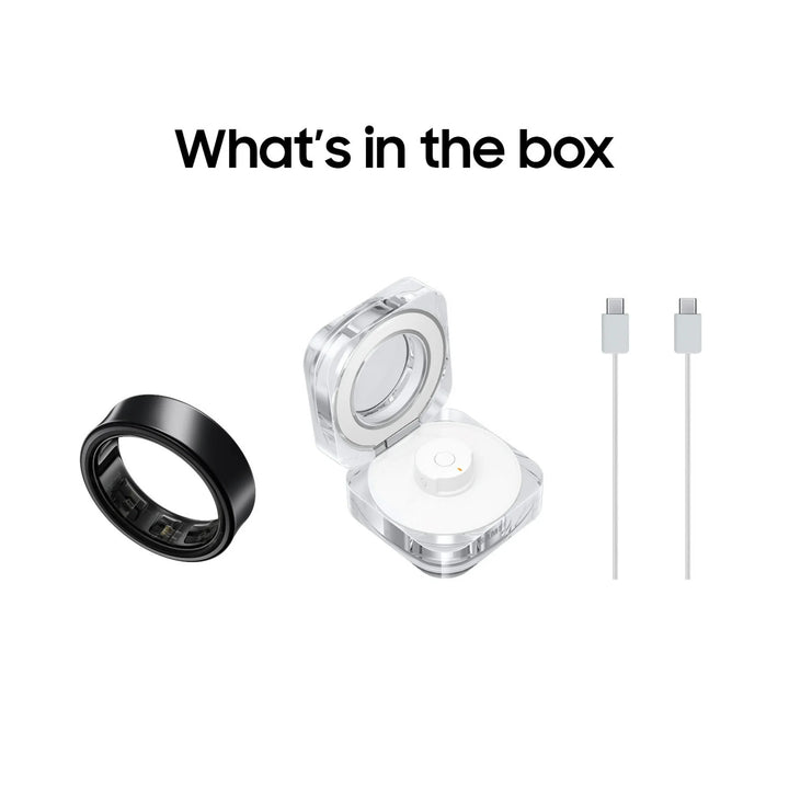 Samsung Galaxy Ring, AI Smart Ring, Size 8, Titanium Gold