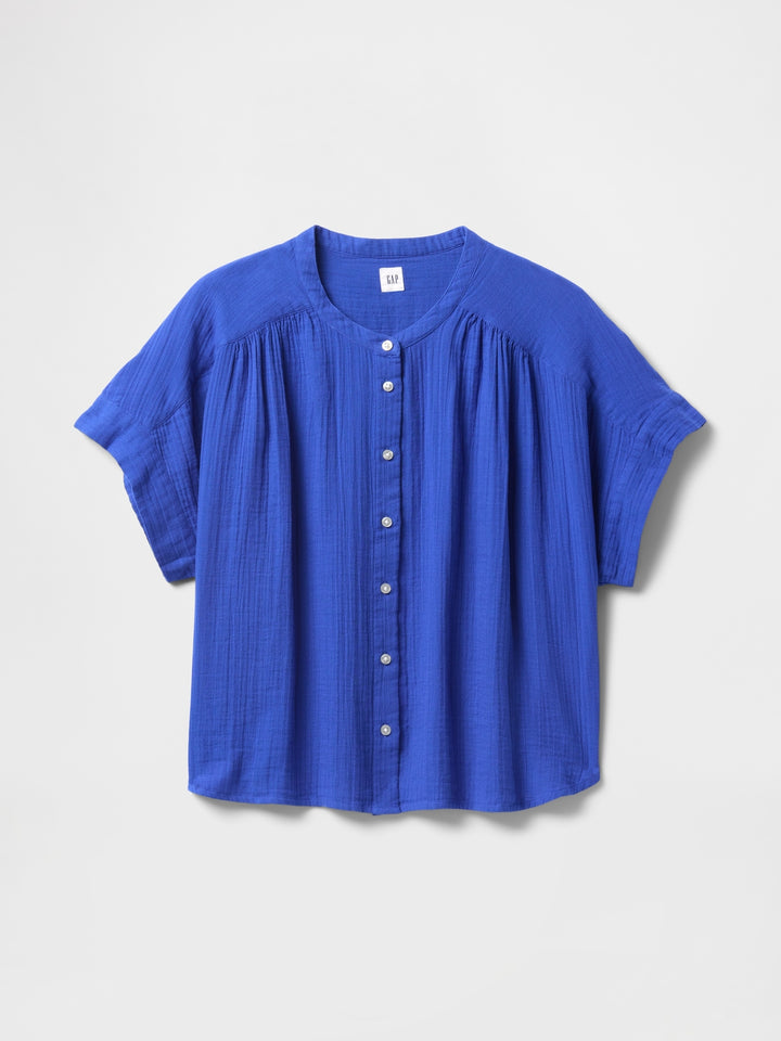 Gap Crinkle Gauze Dolman Shirt