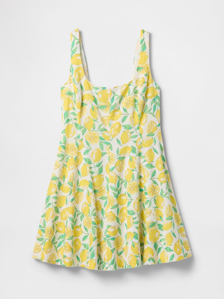 Gap Linen-Blend Mini Dress
