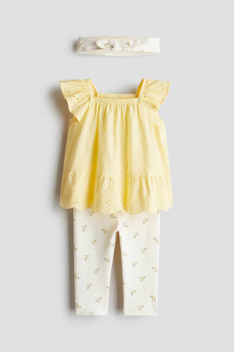 H&M 3-piece Cotton Set
