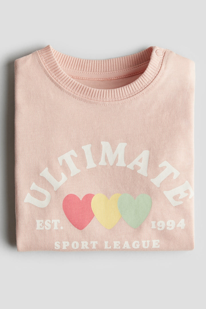 H&M T-Shirt with Printed Motif
