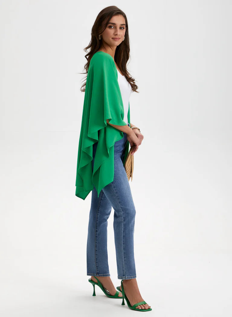 LAURA Textured Crepe Shawl