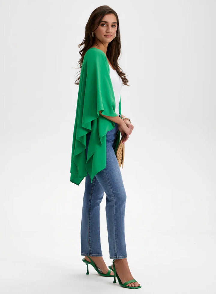 LAURA Textured Crepe Shawl