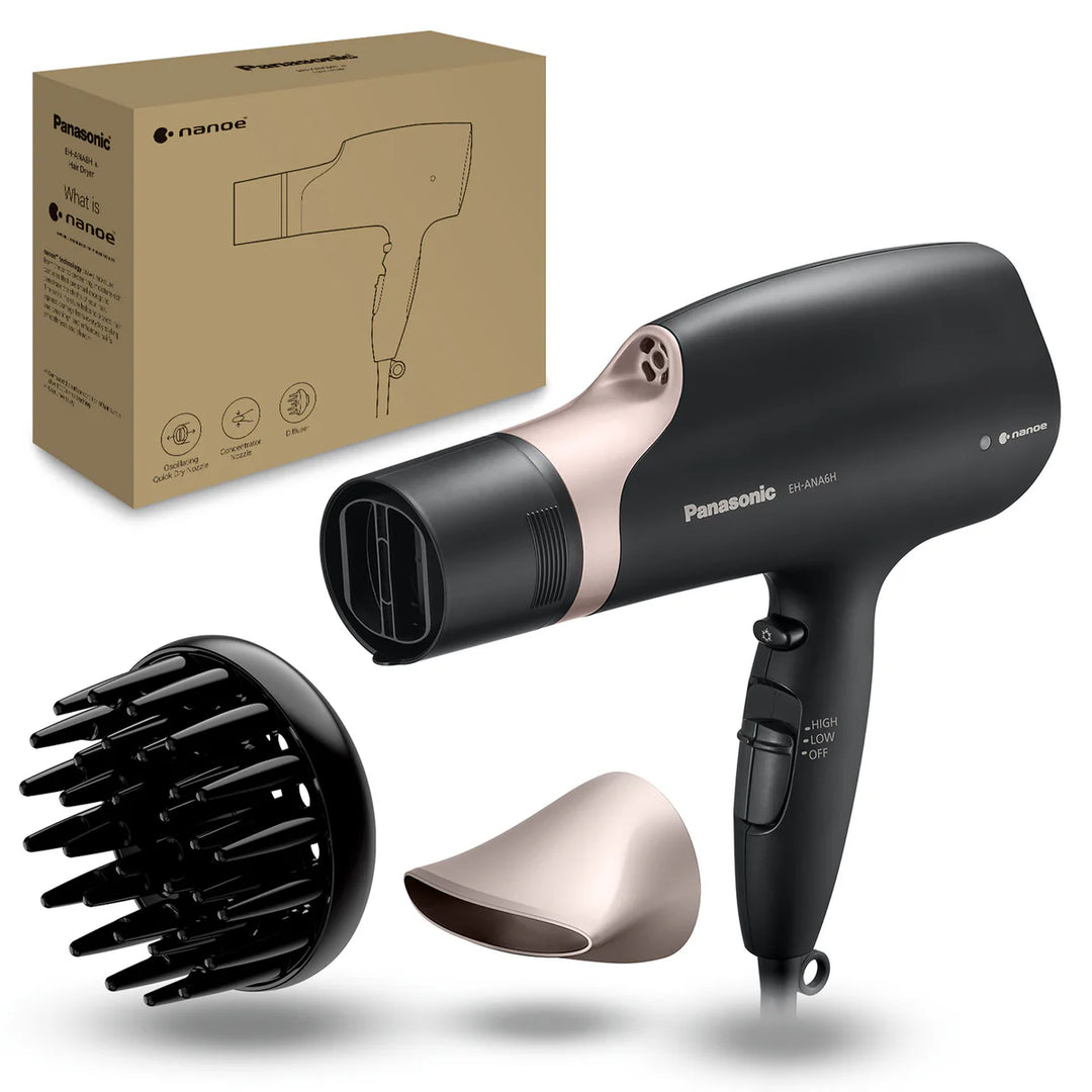 Panasonic nanoe™ Hair Dryer with Oscillating Quick-Dry Nozzle