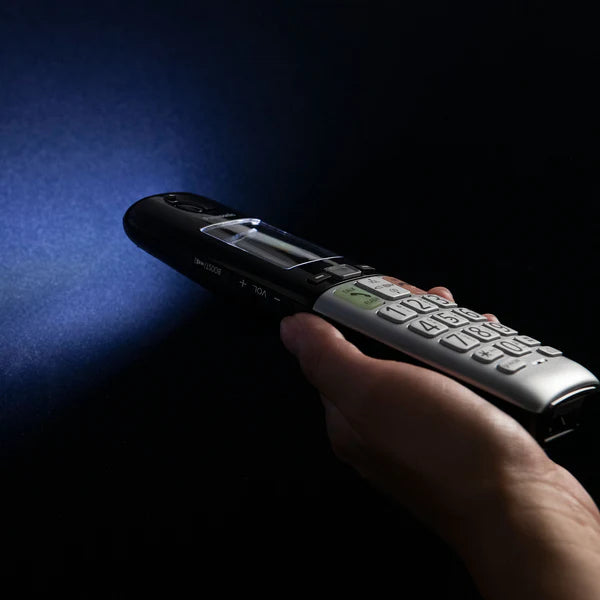 Panasonic Easy-to-Use Cordless Phone with Flashlight and Quick-Touch Dialing - KX-TGU4 Series