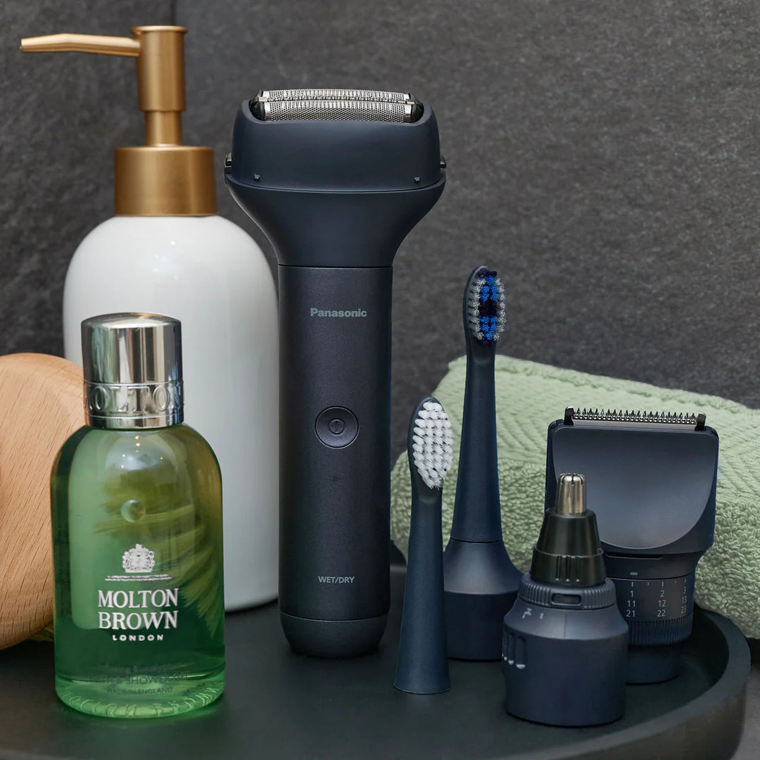 Panasonic MultiShape Ultimate All-in-One Travel Grooming Kit + Toiletry Bag
