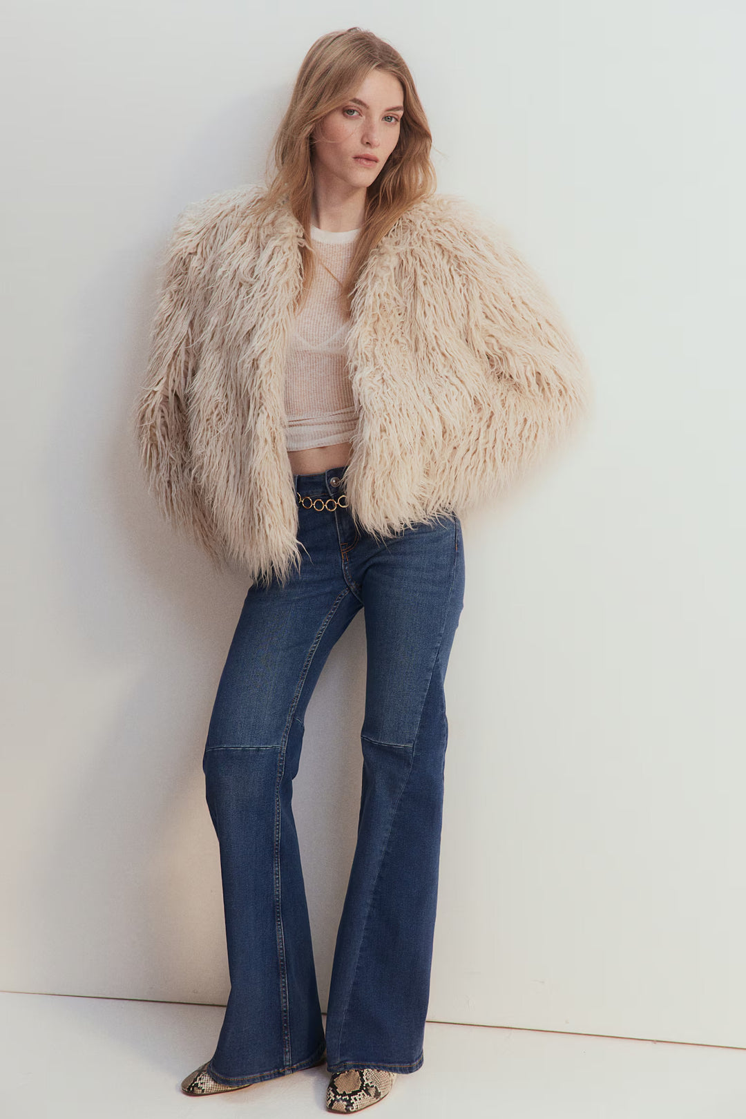 H&M Flared Low Jeans