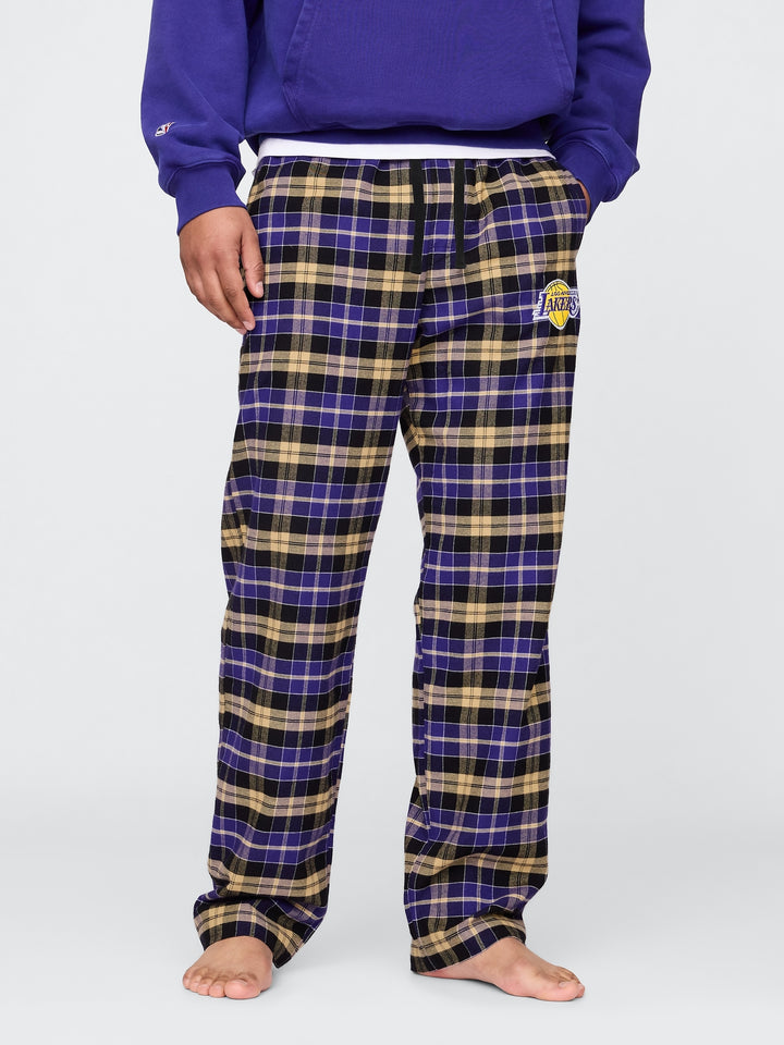 Gap NBA Golden State Warriors Flannel PJ Pants