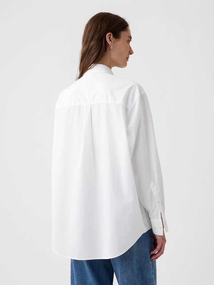 Gap Organic Cotton Poplin Big Shirt