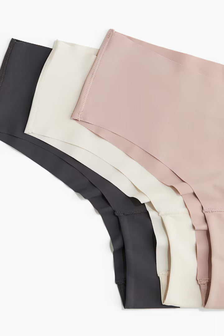 H&M 3-PACK INVISIBLE CHEEKY HIPSTER BRIEFS