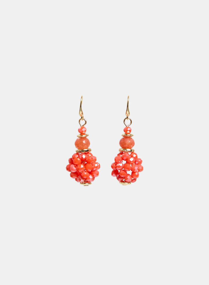 Laura Mixed Bead Earrings