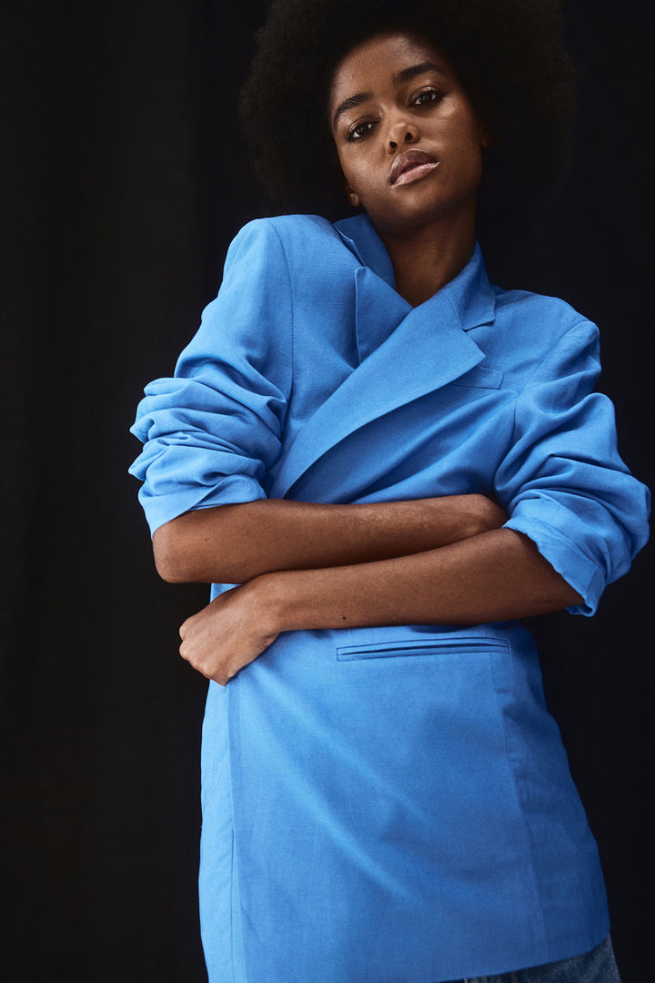 H&M Linen-blend Blazer