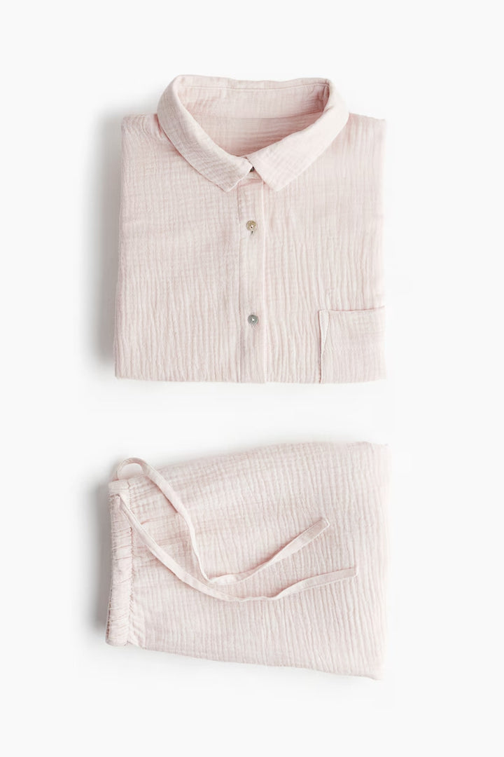 H&M Pajama Shirt and Shorts
