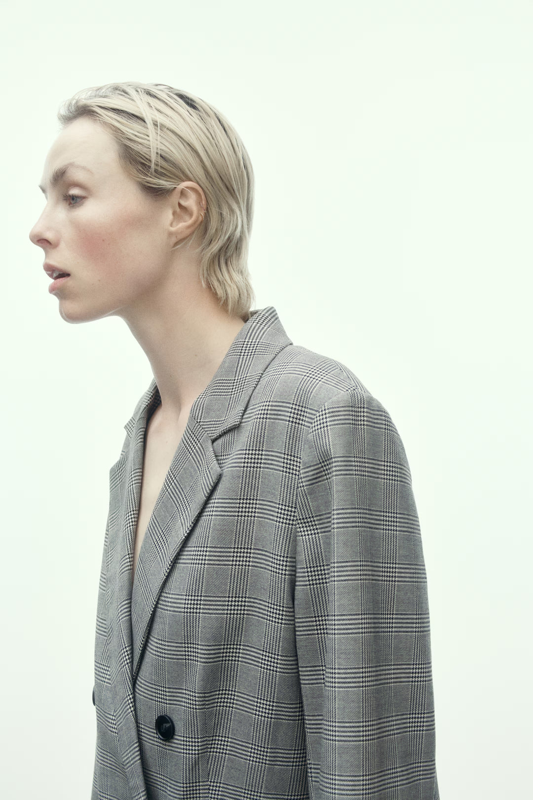 H&M Double-Breasted Blazer