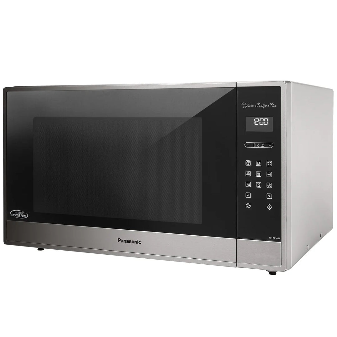Panasonic 2.2 cu.ft. Cyclonic Wave Inverter Microwave, 1250W - NN-SE985S
