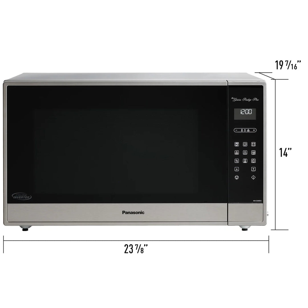 Panasonic 2.2 cu.ft. Cyclonic Wave Inverter Microwave, 1250W - NN-SE985S