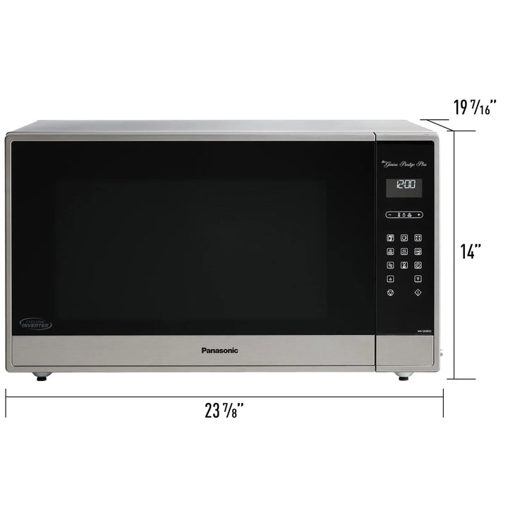 Panasonic 2.2 cu.ft. Cyclonic Wave Inverter Microwave, 1250W - NN-SE985S