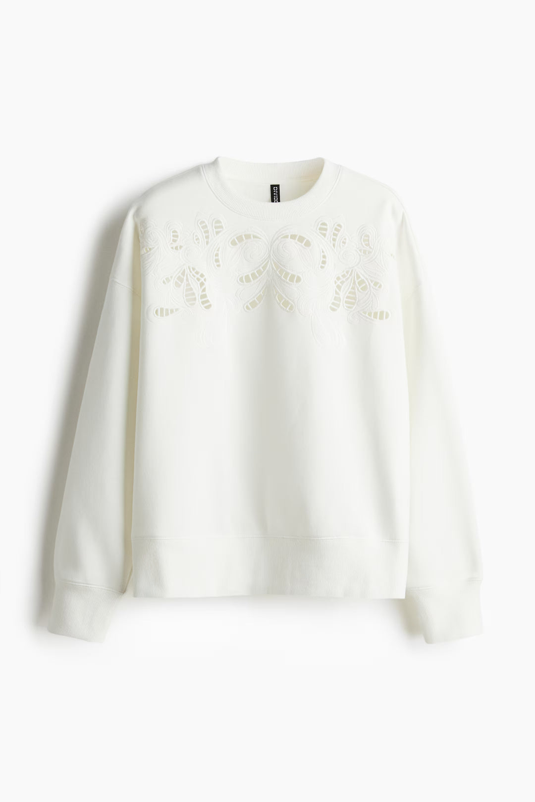 H&M Oversized Sweatshirt with Motif