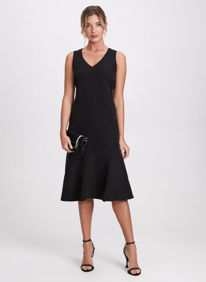 LAURA Sleeveless V-Neck Dress