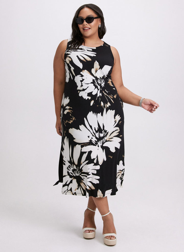 LAURA Floral Midi Dress