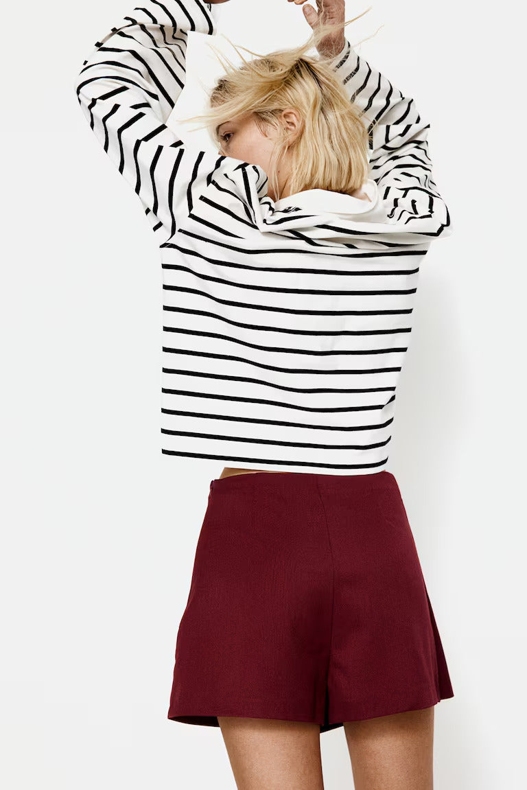 H&M WRAP SKORT