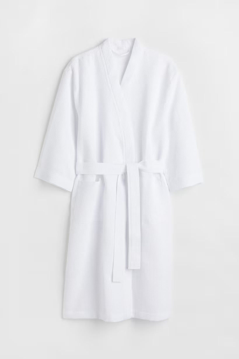 H&M Waffled Bathrobe