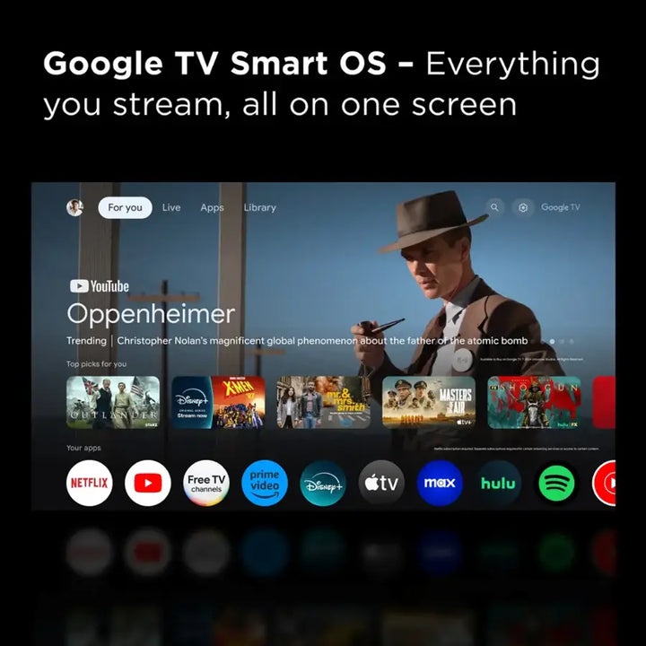 TCL - 32" Class Q3K Series 1080P FHD QLED Smart TV with Google TV (2025)