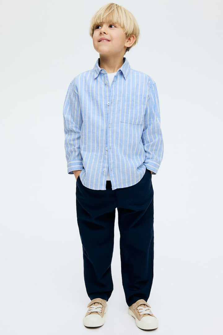 H&M Linen-Blend Shirt