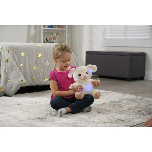 Lullabrites Musical Light Up Plush - Lamb, Plays 3 Lullaby Favorites
