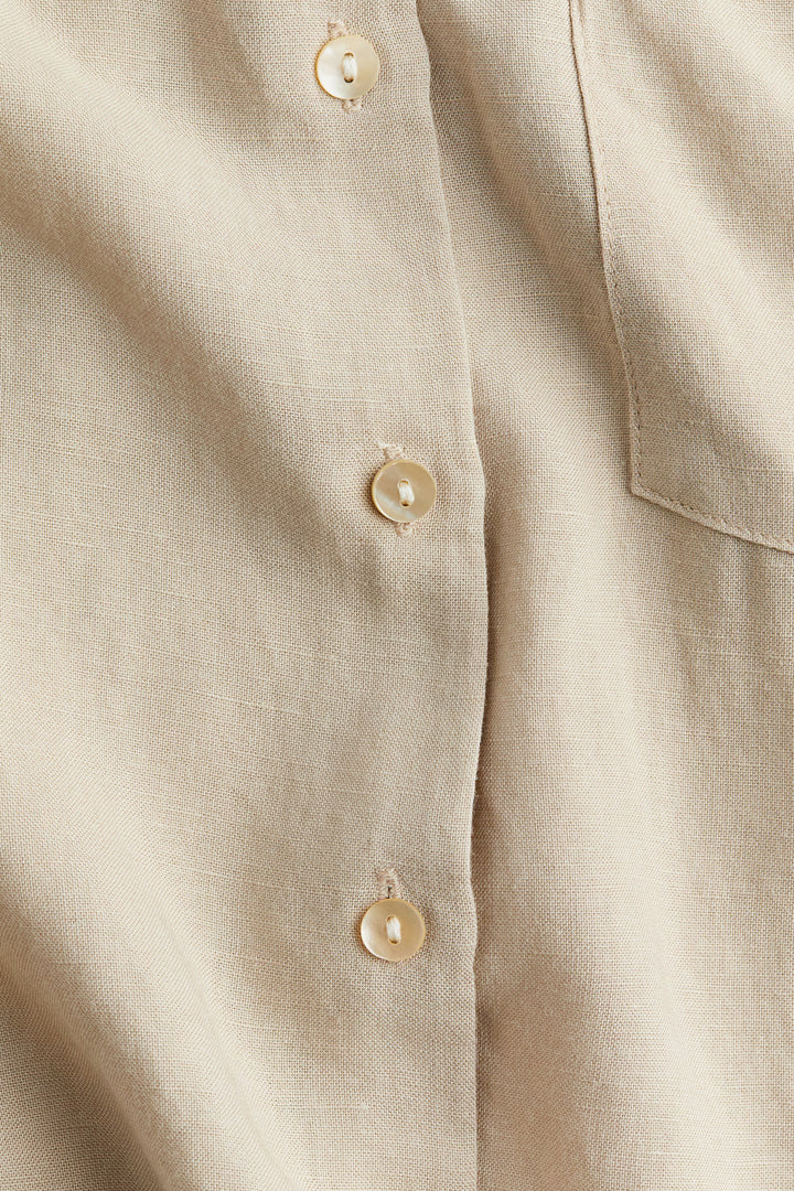 H&M Linen-Blend Shirt