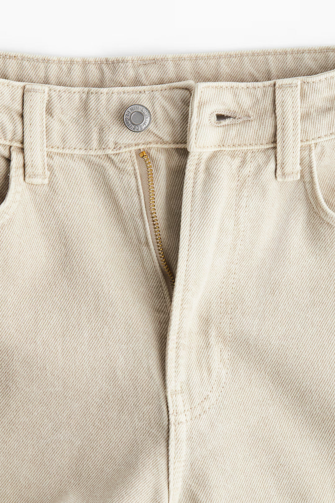 H&M Curvy Fit Wide Ultra High Jeans