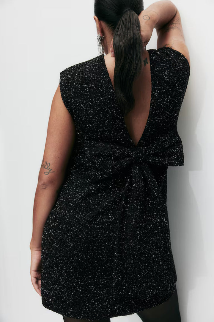 H&M Mini Dress with Bow at Back