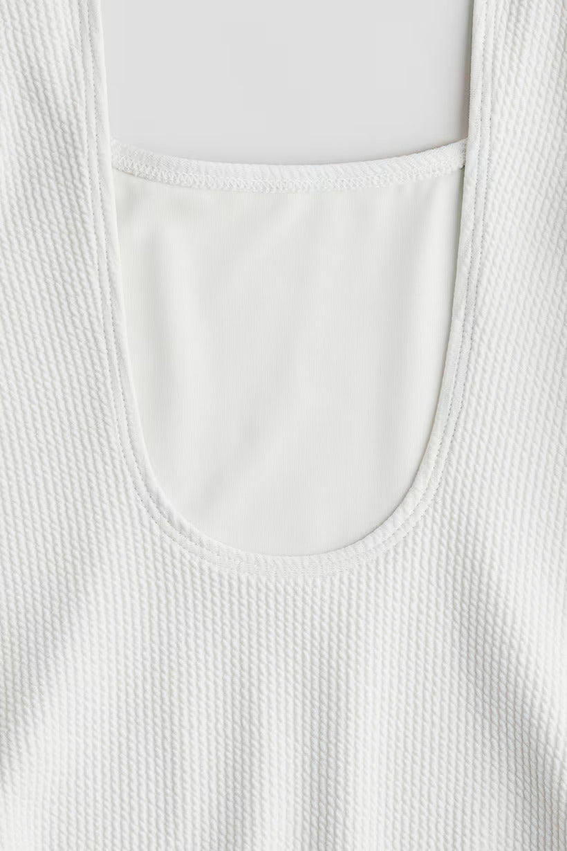 H&M Ribbed Swimsuit
