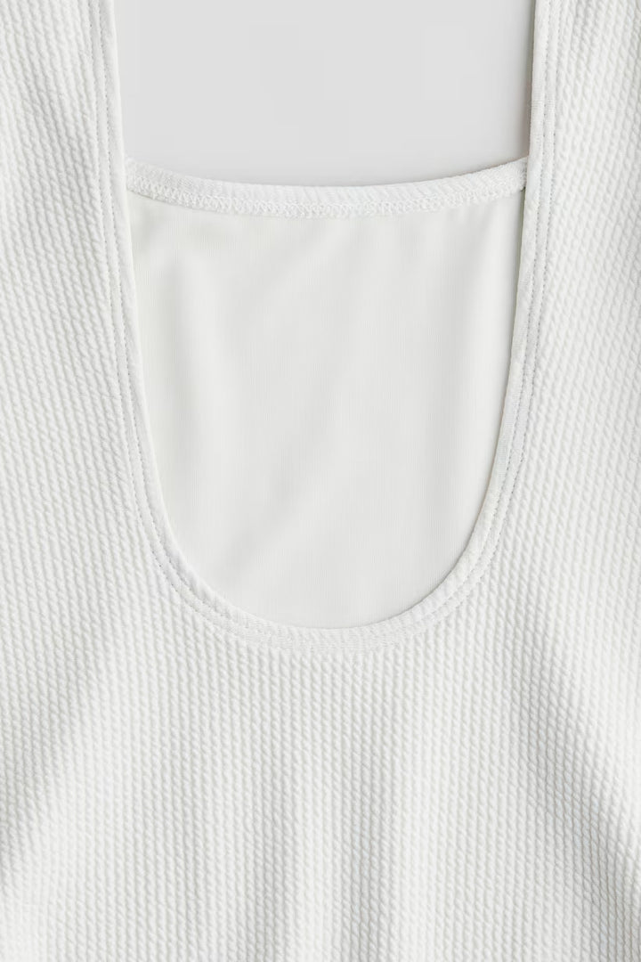 H&M Ribbed Swimsuit