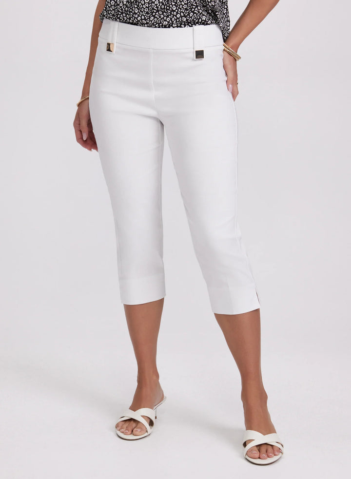 LAURA Bengaline Pull-On Capris
