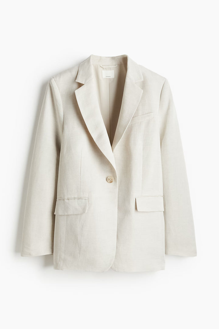 H&M Linen-blend Blazer