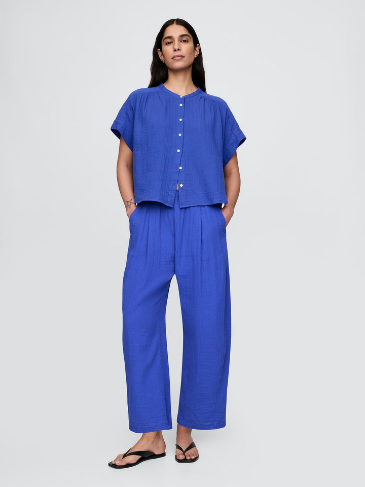 Gap Crinkle Gauze Dolman Shirt