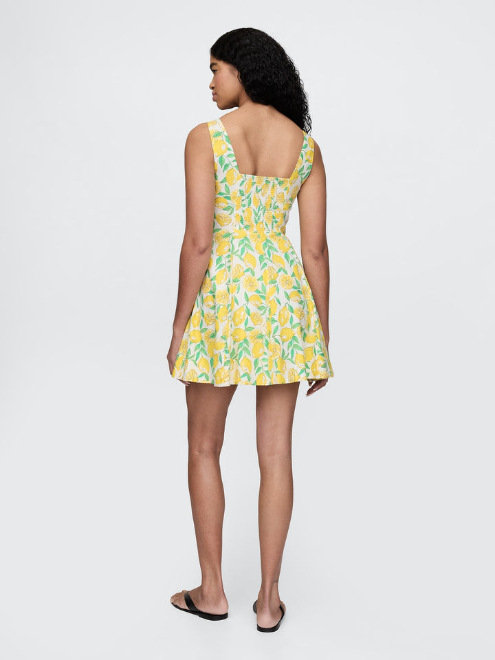 Gap Linen-Blend Mini Dress